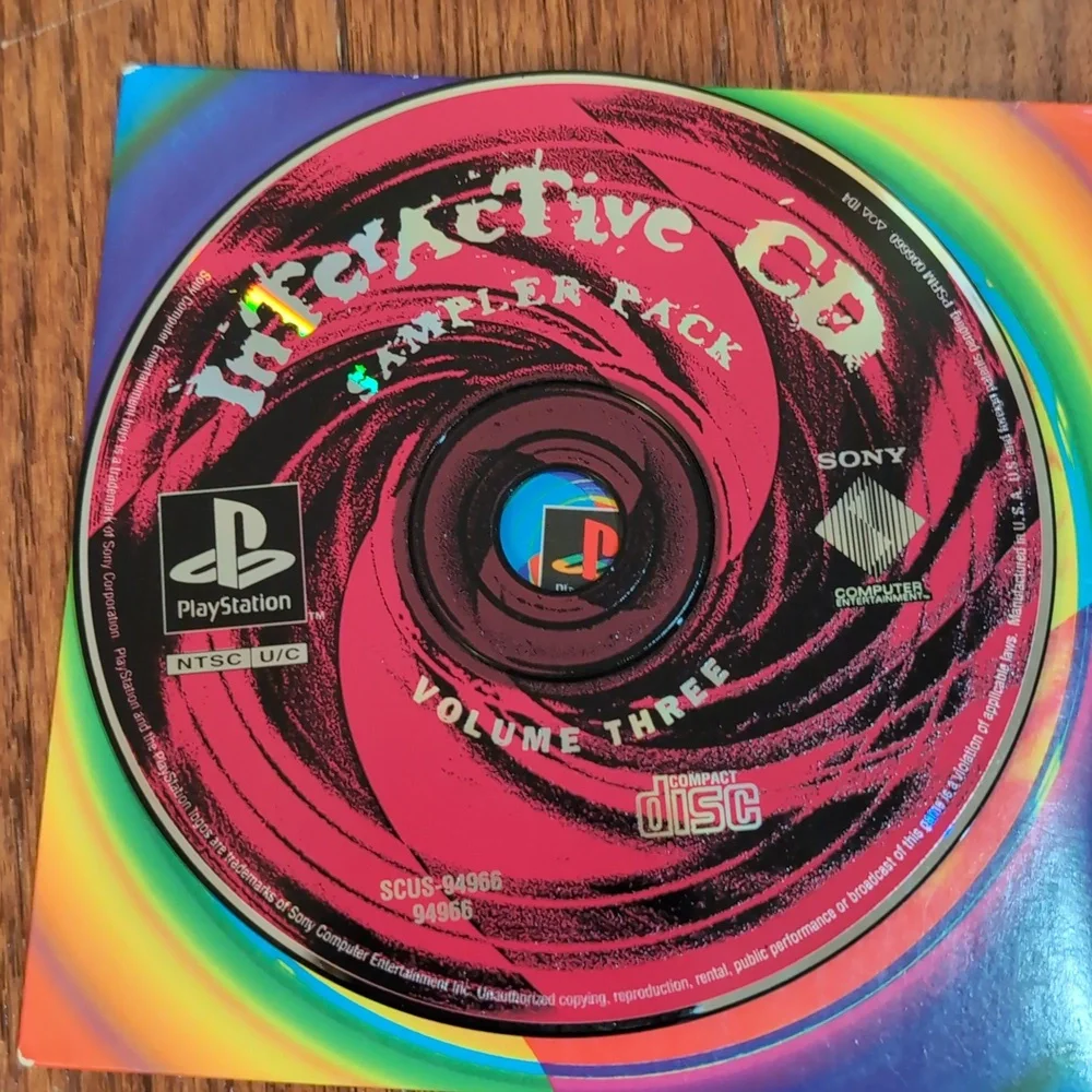 Sony PlayStation 1 Demo Discs Spyro Legend Of Legaia Grind Session Contender +